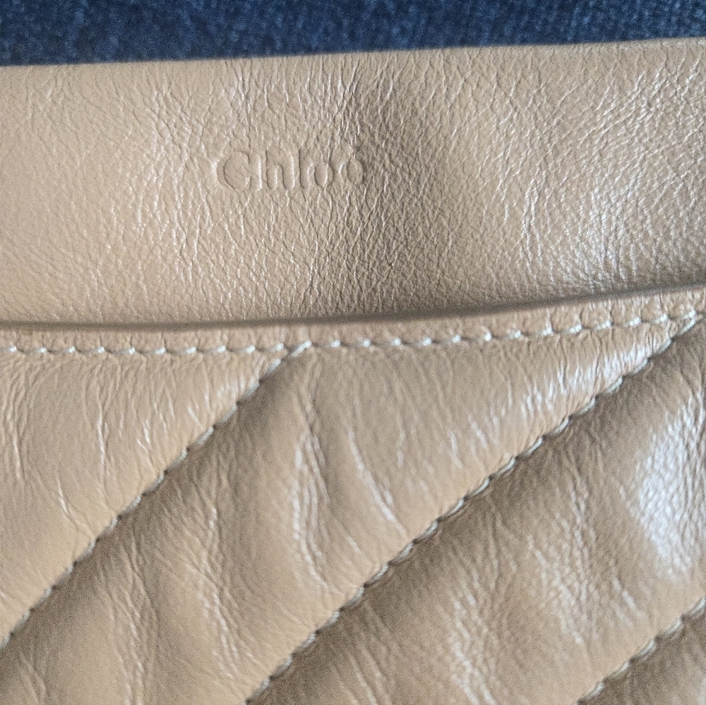 Chloé “Roy” quilted clutch Crossbody bag - Picture 16 of 16